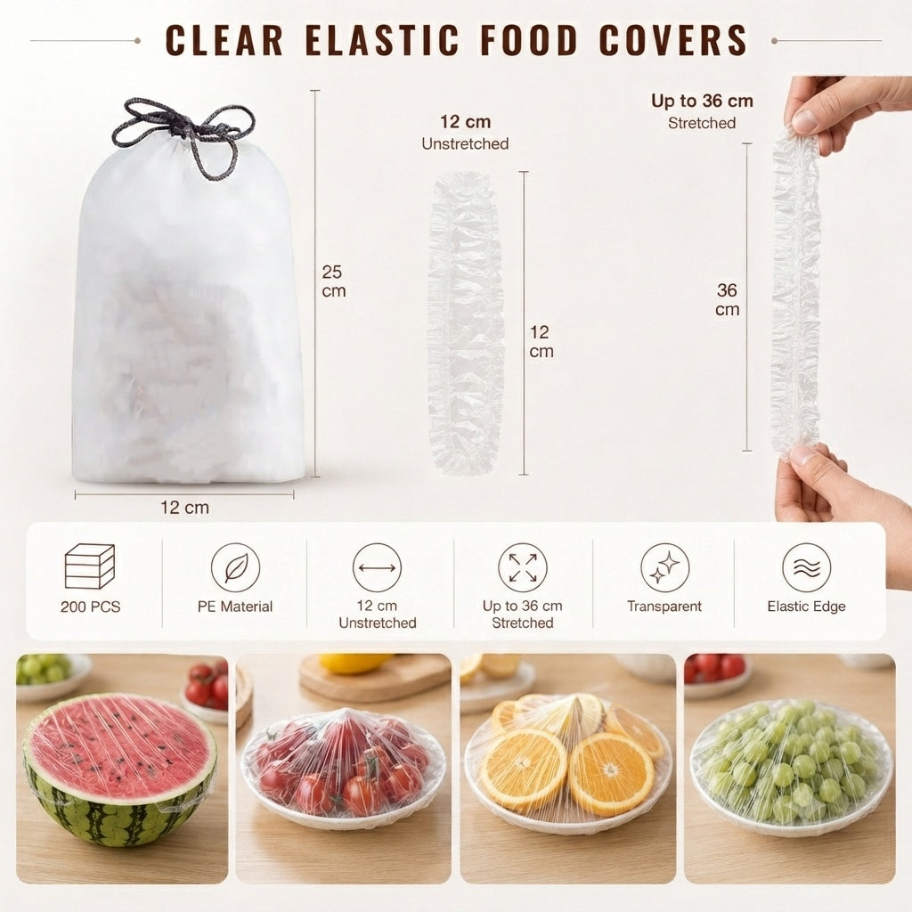 Universal Food Lids ๐ Fits Everything! Quick and Smart Food Storage