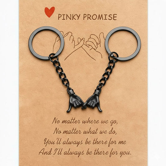 💑Little Finger Promise Keychain 🤞 Forever linked, forever together