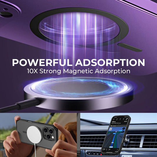 ⌛This week's special offer✨Magnetic Metal Snap-On Case For iPhone