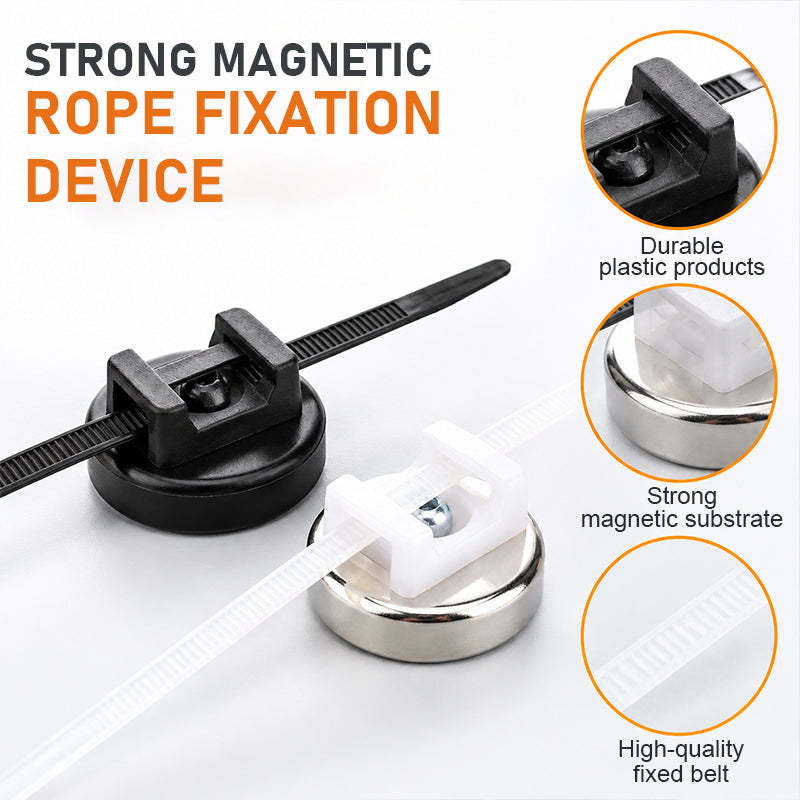 π§² Compact 16mm Magnetic Cable Tie Mount