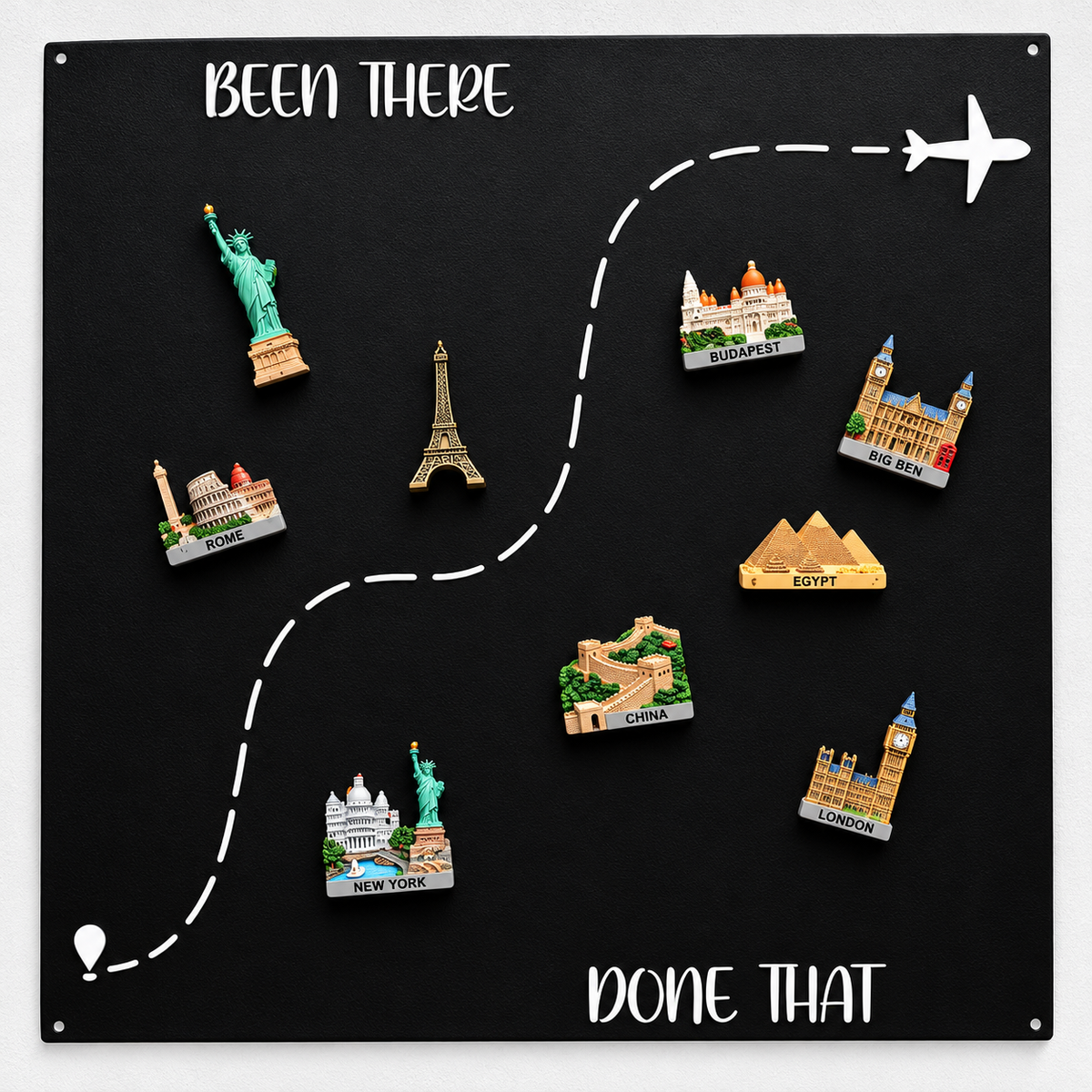 ๐โ๏ธ Your Adventures Deserve a Wall of Their Own โ Travel Magnet Display Board