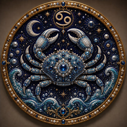 🌙✨Personalized 12 Zodiac Pearl Art Kit – Relax & Create! 🌌
