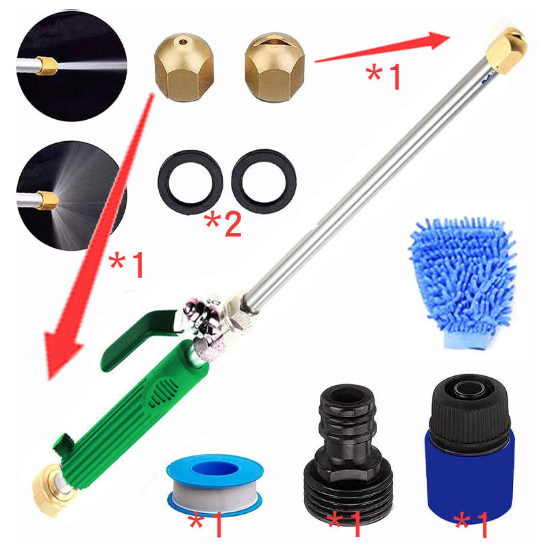 💪 Blast away grime with high pressure – then water your roses with a flick! 🌹🚿