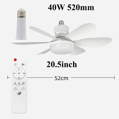 💡 Smart Fan Light Solution: Dimmable LED Ceiling Fan Lamp with Easy Mounting Hardware! 🌀