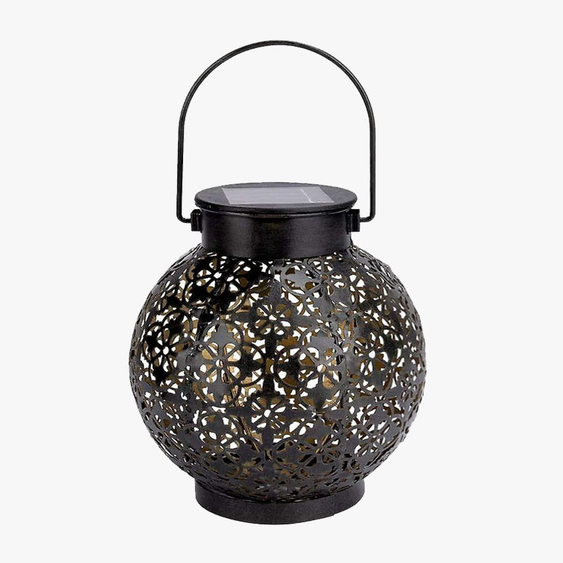 ✨ Transform Your Backyard into a Magical Wonderland! 🌙 Solar Hollow Patterned Lights 🏮