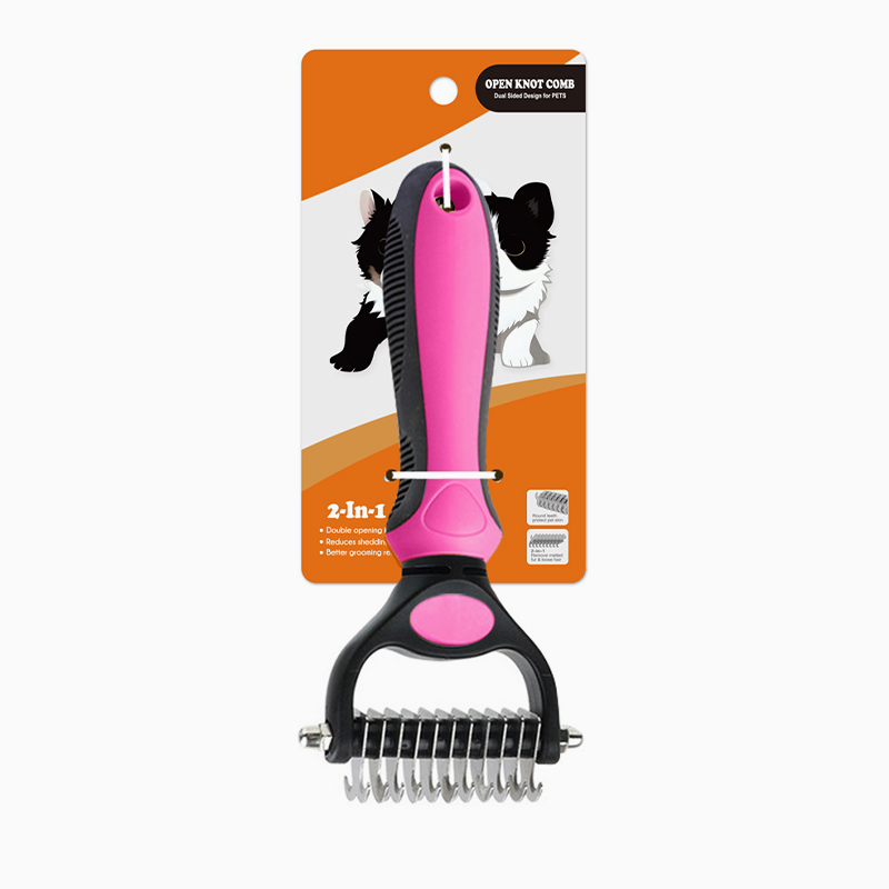 🐶Professional de-shedding brush for dogs and cats🐱