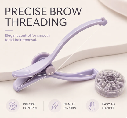 🧵Get Salon-Smooth Facial Threading At Home! ✨