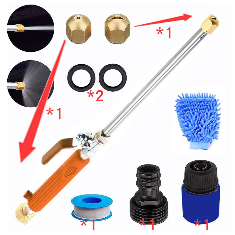 💪 Blast away grime with high pressure – then water your roses with a flick! 🌹🚿