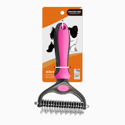 🐶Professional de-shedding brush for dogs and cats🐱