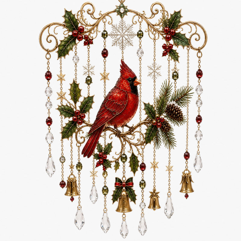 ✨ Christmas Crystal Hanging Ornament: Sparkling Holiday Suncatcher Decor! 🎄