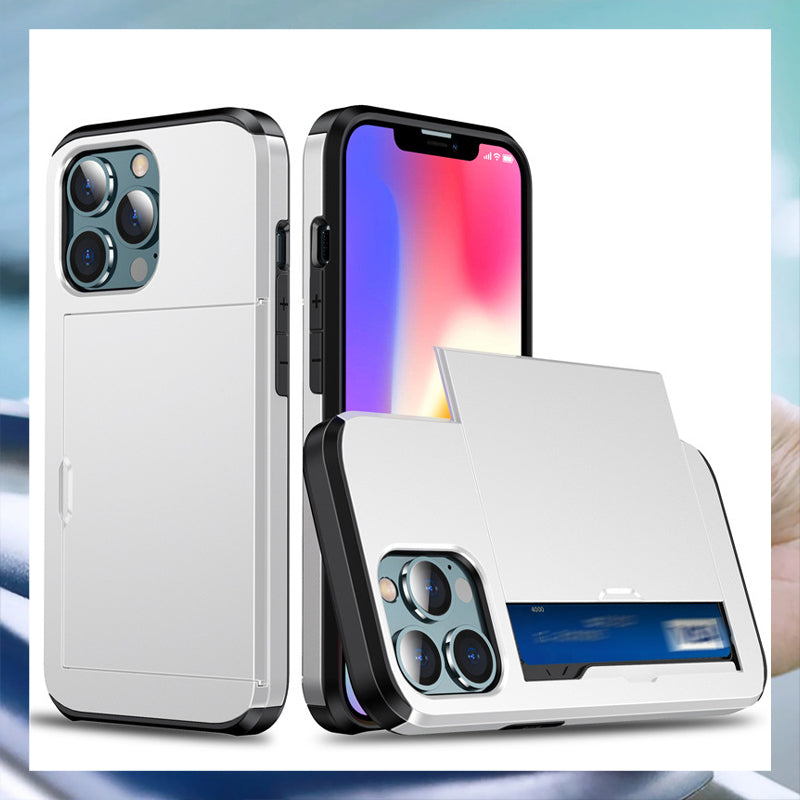 Short sliding cell phone case