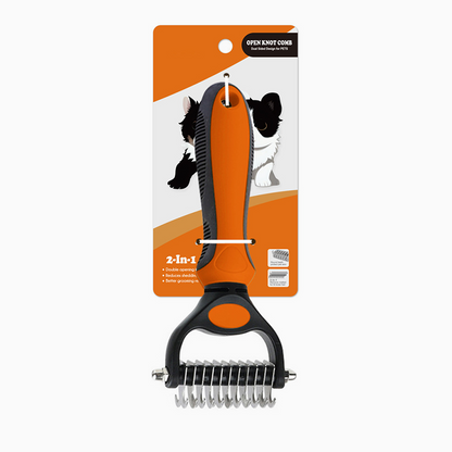 🐶Professional de-shedding brush for dogs and cats🐱