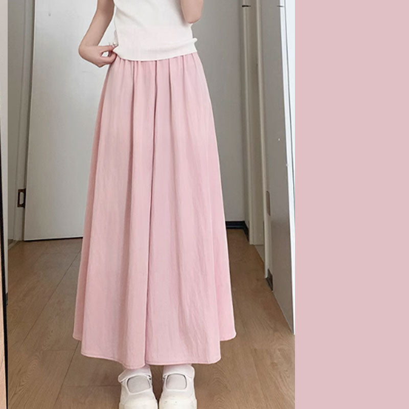 🔥Buy more than one to enjoy the discount🍑SUMMER HIGH WAIST WIDE LEG SKIRT PANTS WOMEN