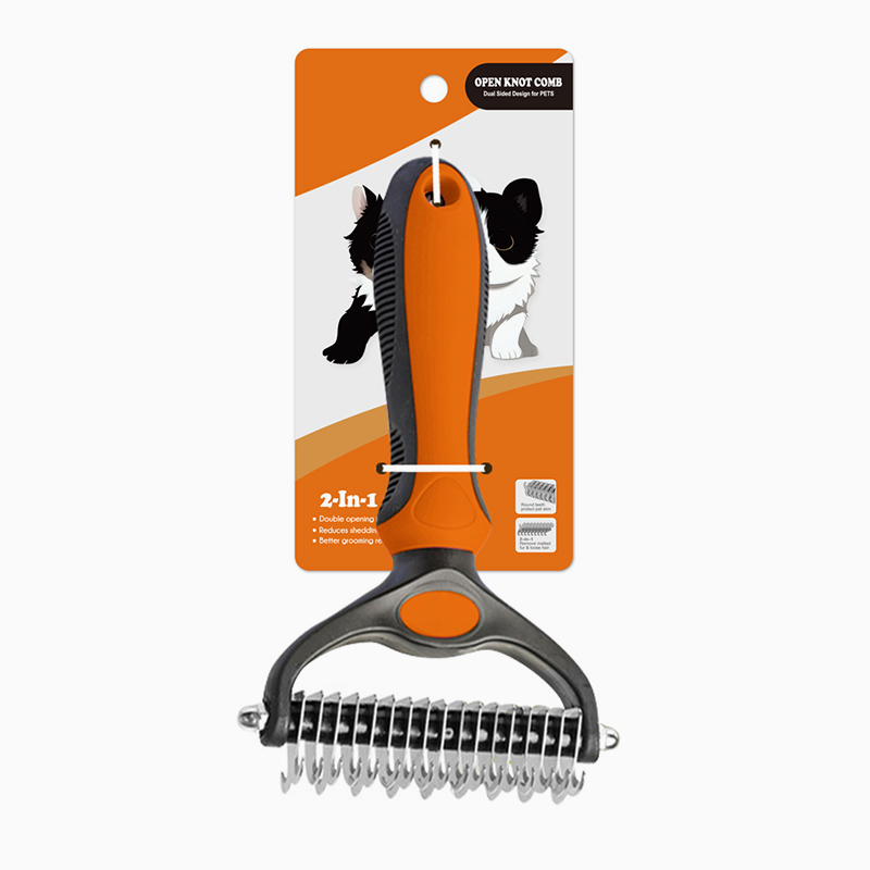 🐶Professional de-shedding brush for dogs and cats🐱