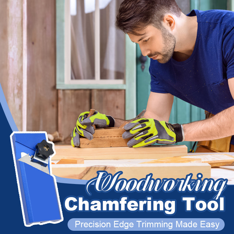 🛠️ Woodworking Chamfering Tool – Precision Edge Trimming Made Easy 🛠️