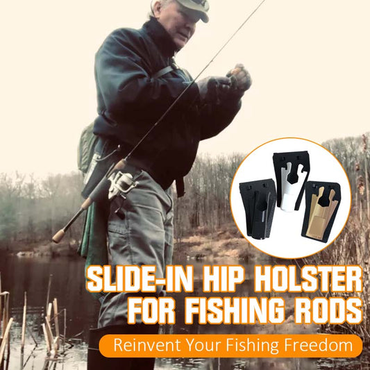 🎁 As a Father's Day gift🔥Slide-in Fishing Rod Hip Holsters