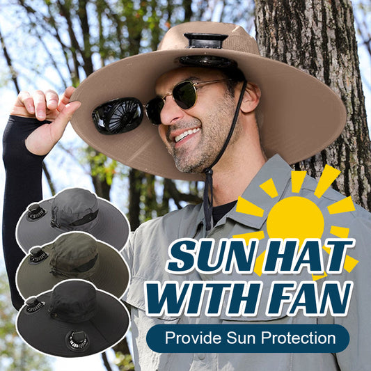 🧢 Turbine solar-powered fan hat: the ultimate hands-free cooling gadget! 🌪️