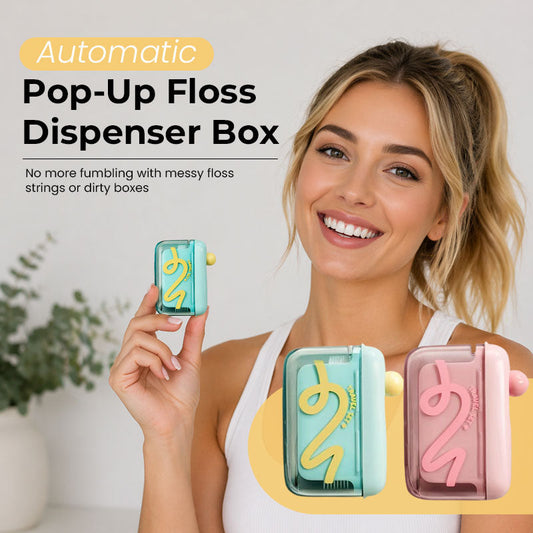 🙃 Still struggling with tangled floss?🎯Automatic Pop-Up Floss Dispenser Box