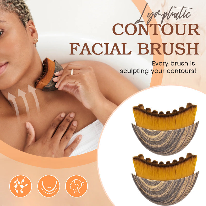 💆♀️ Lymphatic Contour Facial Brush | Each brush sculpts your contours!