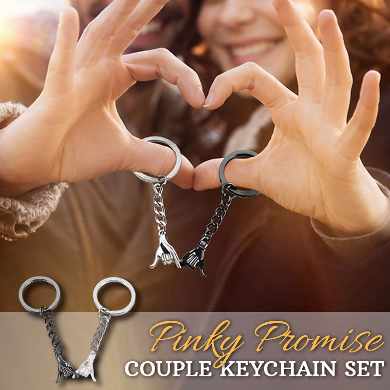💑Little Finger Promise Keychain 🤞 Forever linked, forever together
