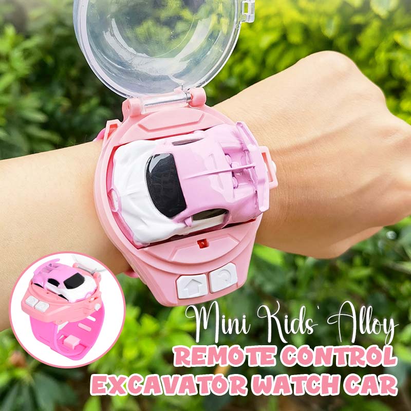 Mini Alloy Excavator Watch Car for Kids ✨