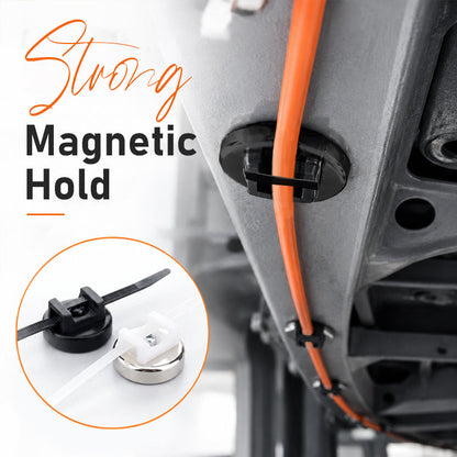 🧲 Compact 16mm Magnetic Cable Tie Mount