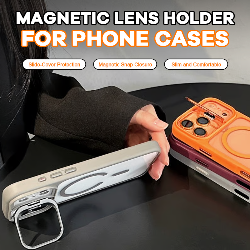 Magnetic Lens Holder For Shockproof Phone Case 📱