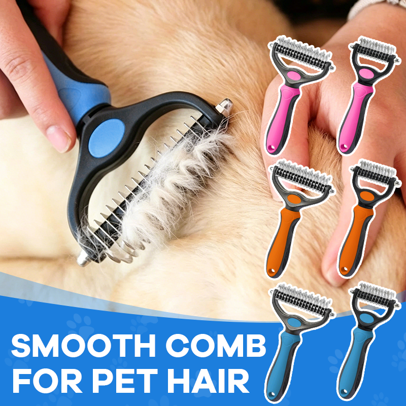 🐶Professional de-shedding brush for dogs and cats🐱
