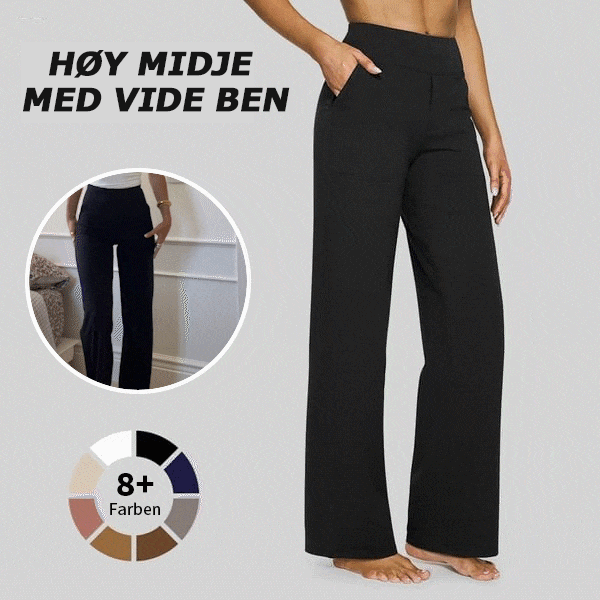 🔥Loose, high-waisted business trousers with an informal waistban