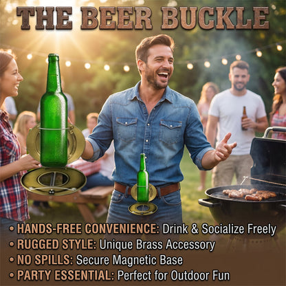 ✨Decorate Your Look, Free Your Hands--The Ultimate 2-in-1 Buckle🍻