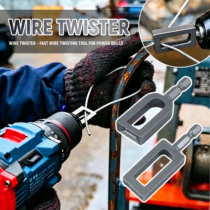 🔩 Wire Twister – Fast Wire Twisting Tool For Power Drills ✨