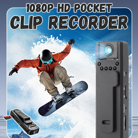 🔥time-limited discount✨1080P HD Pocket Clip Camera