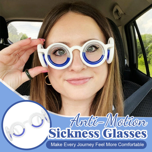 🚗 These glasses can ‘trick’ your brain into relieving travel sickness! 🧠✨