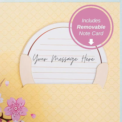 2-in-1 gift and decoration for any occasion 🌸 3D flower bouquet pop-up card