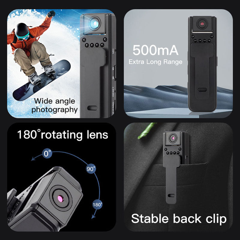 🔥time-limited discount✨1080P HD Pocket Clip Camera