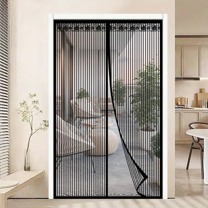 🦟 Keep pests out—installs in 2 minutes! The magnetic mesh door curtain! 🚪 ✨