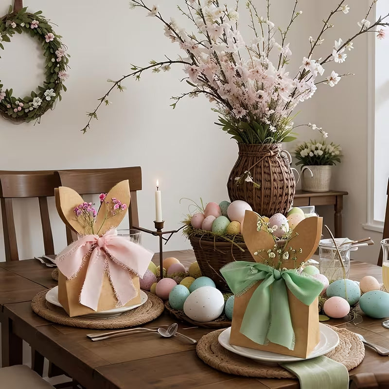 Charming Bunny Ear Easter Bags 🐰 Add a Special Touch to Your Celebrations