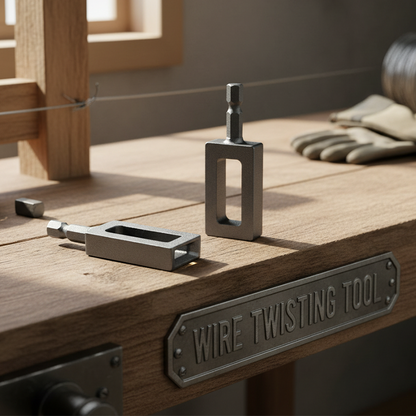 🔩 Wire Twister – Fast Wire Twisting Tool For Power Drills ✨