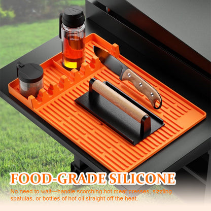 Keep Your Griddle Side Table Perfectly Organized And Mess-Free! 🥩🔥🧴