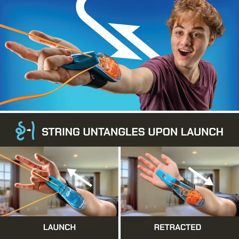 🕸️ One step closer to being a superhero – the spider web shooter! 🚀