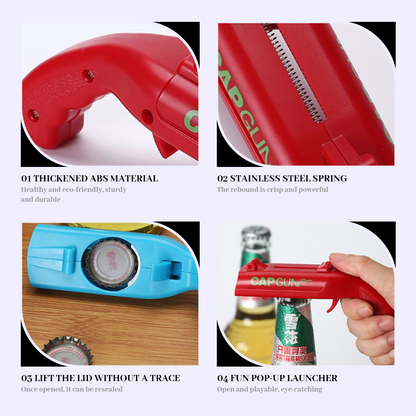 🍻Spring-loaded beer bottle opener