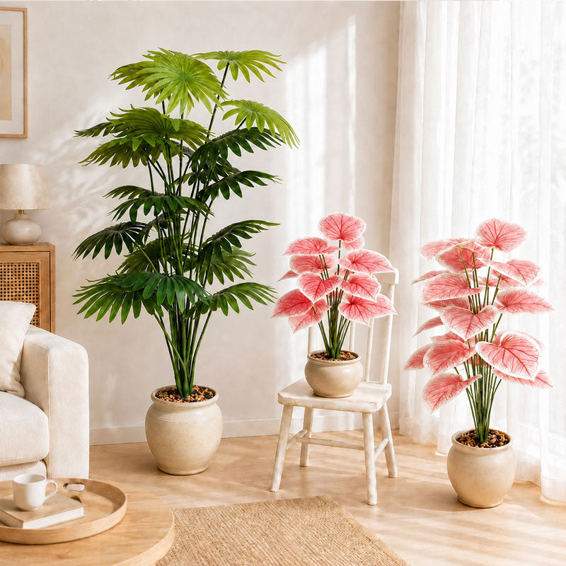 🌿 Artificial Potted Plants💦Bring Your Space to Life—No Watering Required! 🌿🚫