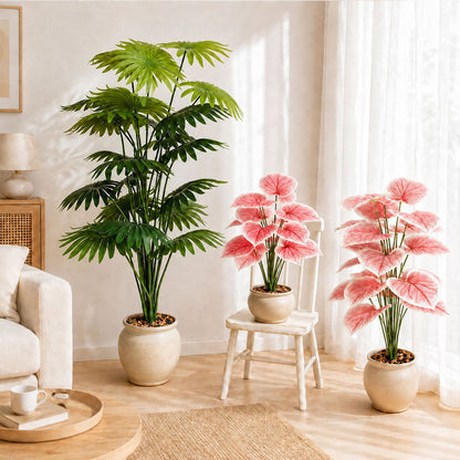 🌿 Artificial Potted Plants💦Bring Your Space to Life—No Watering Required! 🌿🚫