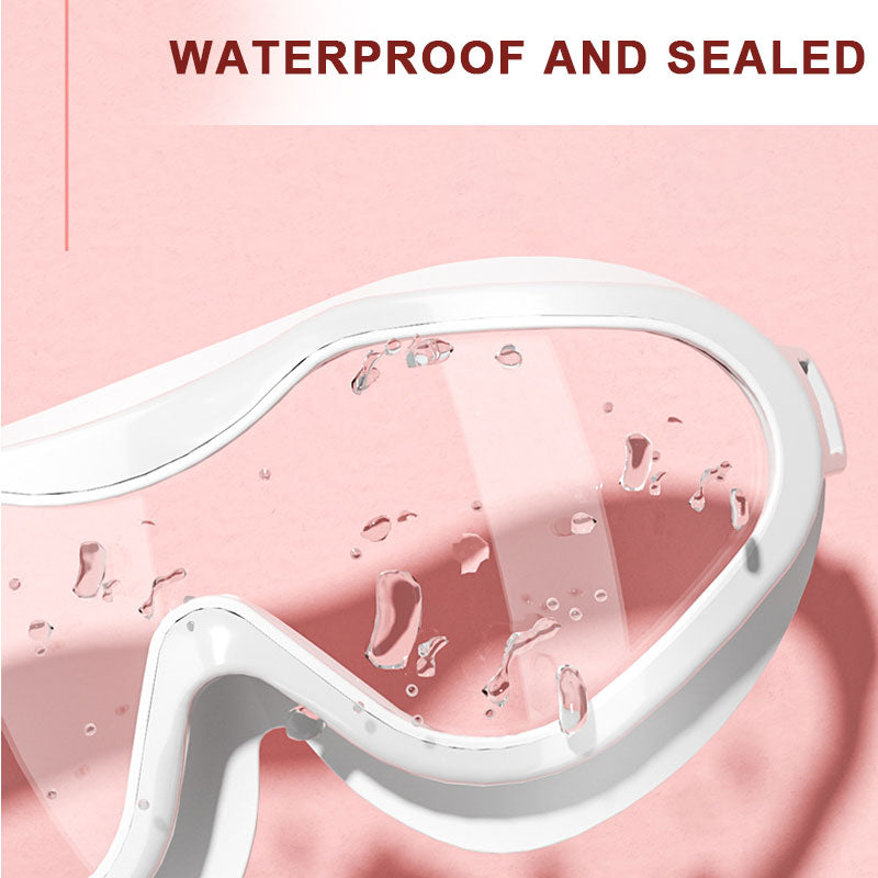 Adult large-frame swimming goggles with mudguard🏊‍♂️