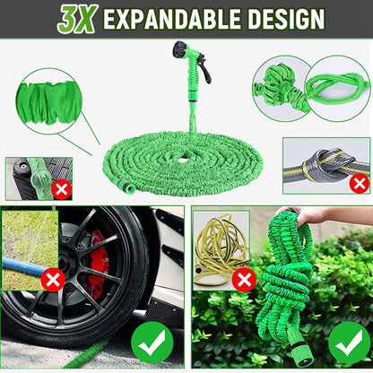 💦 No need to drag a hose—you can reach every corner of your yard! 🚶‍♂️🚫