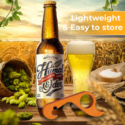 🍻 Simply open the bottle with one hand and enjoy the moment!