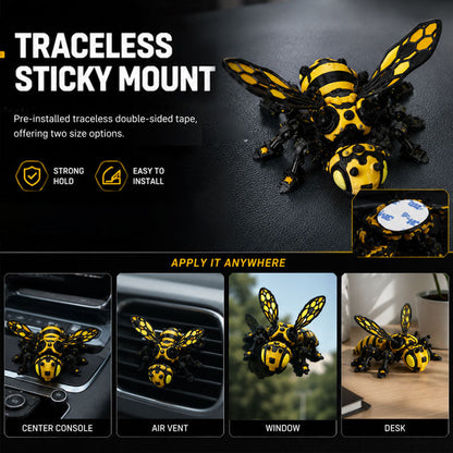 🐝 A bee that never tires – mechanical figurine brings whimsy to your workspace! 🛠️
