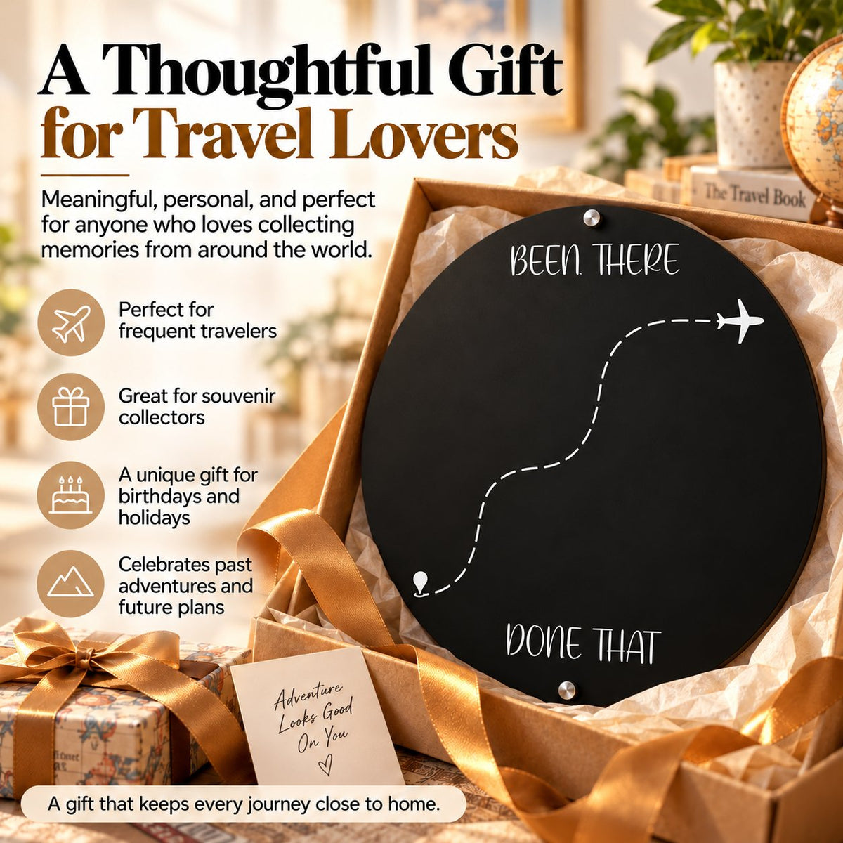 🌍✈️ Your Adventures Deserve a Wall of Their Own — Travel Magnet Display Board