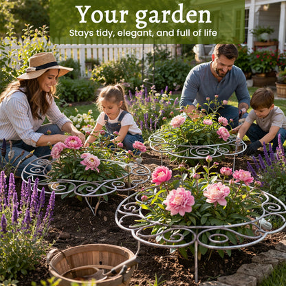 🌸 Your flowers stand tall, silently – plant support that disappears in the greenery! 🌿✨