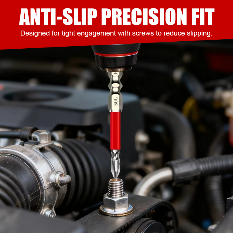 🔴 No more camming out – K5 anti‑slip bit grips like a vice! 🦷